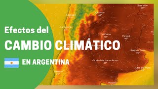 Efectos del Cambio Climático en Argentina | Desastres, vulnerabilidad y perspectiva de género.