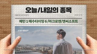 패턴1  매수타이밍 6  ---  금/전기동/엔씨소프트/마크로젠