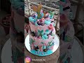 Mermaid Theme Cake | The Cakes Club #shorts #mermaid