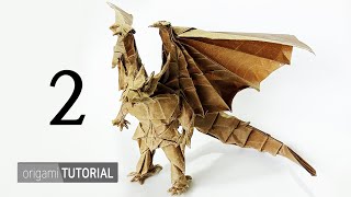 디바인드래곤바하무트 종이접기 2 Divine DragonBahamut designed by Satoshi Kamiya