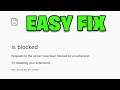 How To Fix This Webpage Was Blocked by an Extension ERR BLOCKED BY CLIENT - NEW 2026 ✅