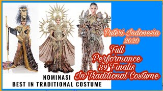 Full Performance Traditional Costume 39 Finalis Puteri Indonesia 2020