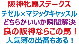 阪神牝馬ステークス2021 予想  デゼル対マジックキャッスル  どちらが信頼できるのか？　過去の実績からは、中心はこちらでしょうね。人気薄の穴馬の出番も、かなりありそうです。