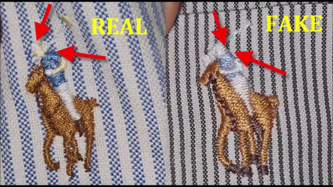 Polo Shirt Original Vs Fake At Philip Mayers Blog