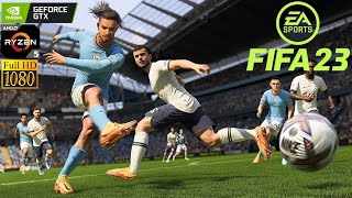 FIFA 23 gameplay on Lenovo IdeaPad gaming 3 laptop Ryzen 5 5600h GTX 1650