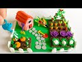 DIY Handmade Clay Vegetable Garden| DIY How To Make Miniature Vegetable Garden From Polymer Clay