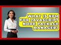 What Is Npm For JavaScript Node Package Manager? - JavaScript Toolkit