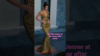 Kendall Jenner at the Oscar after party. #kendalljenner #vanityfair
