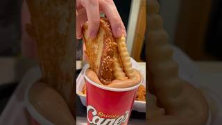 Is Canes Overrated Or Underrated ?? #food #viral #canes #youtubefoodshorts #blowup #foodlover