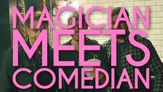 Magician DOMINIC ANTHONY convinces comedian ANDREW RYAN magic is real! Sunday Night Live