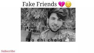 Fake friends whatsapp status | Fake Friends status | Matlabi dost status  Attitude friendship status