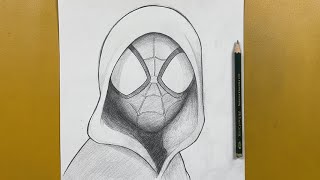 How to draw Miles morales Spider-Man || step-by-step