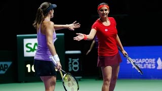 Hingis/Mirza vs Babos/Mladenovic | 2015 WTA Finals Highlights