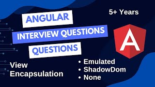 Angular View Encapsulation Explained | Most Asked | Interview Tip for 5+ Years Devs! 👨💻