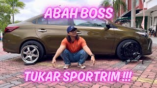 ABAH BOSS TAK BANGANG MACAM KAU BIKIN KERETA !!!