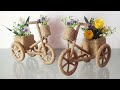 Jute Thread Cycle Craft Idea II Home Decoration Idea