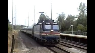 Amtrak Train Actions at BWI Rail Station (9/15, 16/2000)