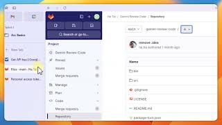 gemini review code #gemini #ai #gitlab