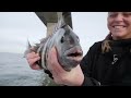 She Caught The BIGGEST Fish Of Her LIFE! -- Fishing ROADSIDE CANALS, BRIDGES and BEAUTIFUL BEACHES!
