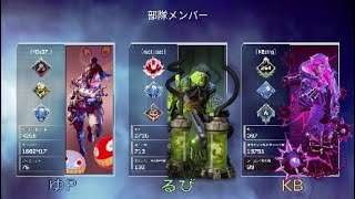 【ApexLegends】部隊22killの激戦！Tier3チームワークバッジ取得なるか？！【シーズン4最強武器ハボック】