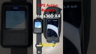 Insta360 X4 update! GPS remote control #insta360x4  #gpsremotecontrol #insta360