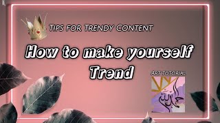 This video is related to all the creators who works on YouTube|Make Yourself Trend