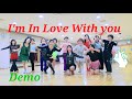 I'm In Love With You Line Dance (Absolute Beginner) Demo 👉🏽 A must-have for beginners~