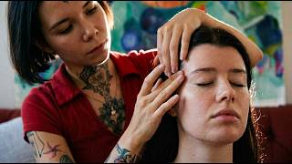 She Fell Asleep During Soul Touch Therapy ASMR | Hair Brushing, Scalp Massage