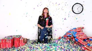 Michaela Gleave 'Waiting for Time (7 Hour Confetti Work)' - explosion edit