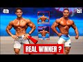 Real winner hong Kong pro 2024 😲| 1st vs 4th | Rahul fitness vs winner compression round