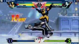 NWM 2015 UMVC3 Top 8 EG Justin Wong vs Filipino Champ