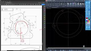 AI의 AutoCAD 30강-7 종합예제풀이