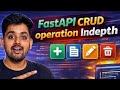 FastAPI Complete CRUD Course Python SQLAlchemy  Pydantic