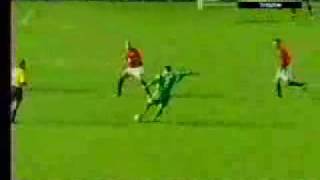 maccabi haifa vs Mancester United - the second goal