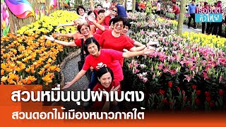 สวนหมื่นบุปผาเบตงโชว์ดอกไม้เมืองหนาว  | เรื่องดีดีทั่วไทย | 27-1-68