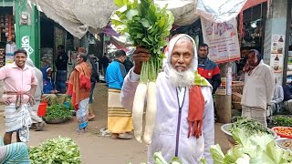 গ্রামে কতটা সস্তায় টাটকা এবং ফ্রেশ সবজি পাওয়া যায় |উলুখোলা বাজার কালিগঞ্জ গাজীপুর