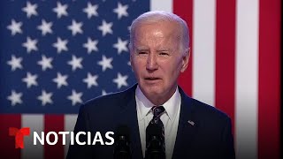 Biden califica a Trump como "una amenaza para la democracia" | Noticias Telemundo