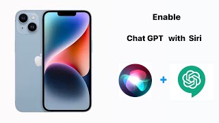 Get Chat Gpt with siri in any iPhone