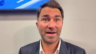 EDDIE HEARN ON WHAT WENT WRONG FOR CANELO; TALKS FUTURE AND IF WEIGHT MADE A DIFFERENCE