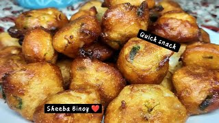 Tasty crunchy snack with leftover idly / dosa batter