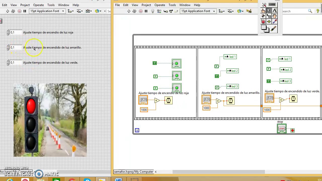 Practica 2 Semaforo Youtube