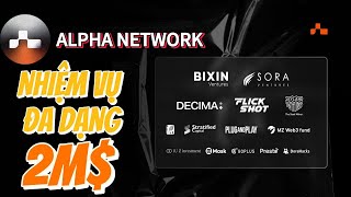 Alpha Network - Dự án DEPIN chạy node đơn giản