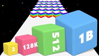 HAPPY CUBES 2048 3D - Level Up Number Block! Math Games Fun