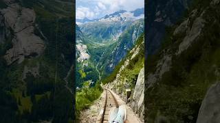 A true adventure ride🎢 #switzerland #naturelovers #swissalps