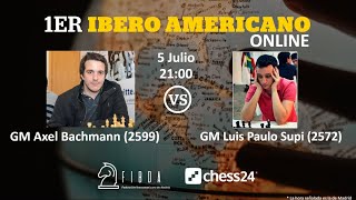 Iberoamericano Online: Axel Bachmann vs Luis Paulo Supi