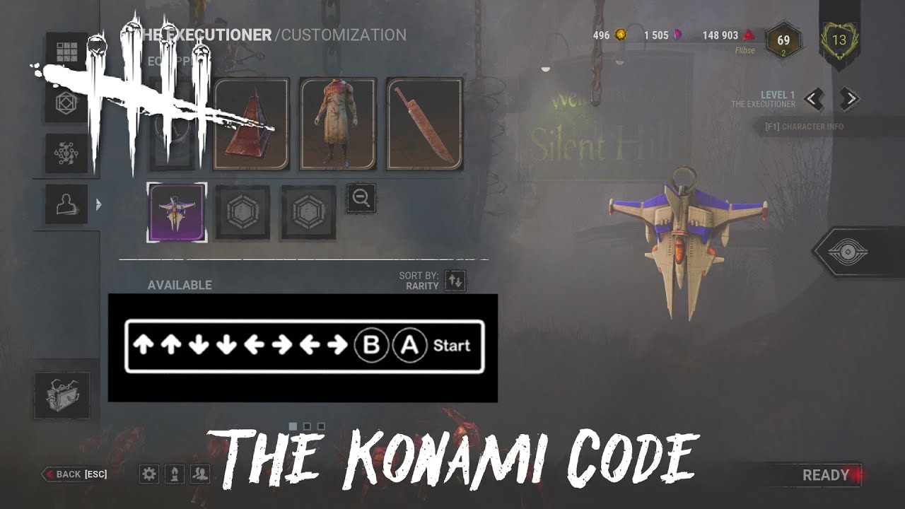 The Konami Code | Dead By Daylight | For PC [PS4 & Xbox One Codes In ...