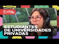 Se suman universidades privadas a la marcha en defensa por la educación pública #DeAcáEnMás