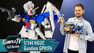 STARDUST MEMORY HGUC Gundam GP01Fb | Gunpla TV