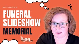 Tribute Video for Death Template: Funeral slideshow & memorial video