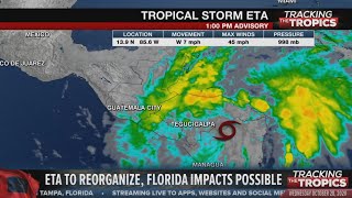Tracking the Tropics: South Florida in cone of Eta, braces for flooding